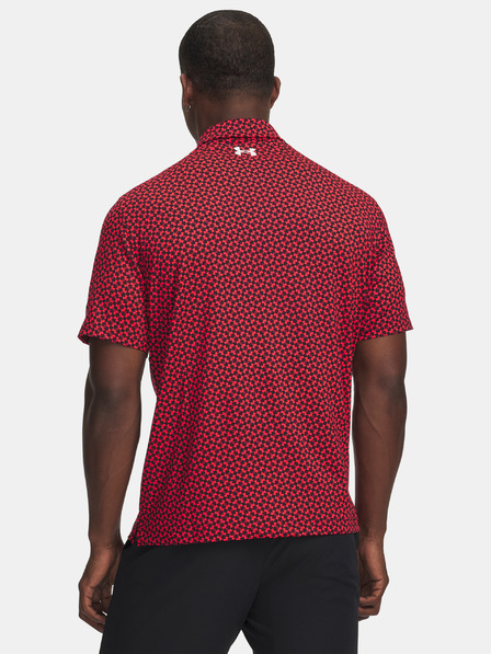 Under Armour Muška majica Under Armour UA T2G Printed Polo-RED