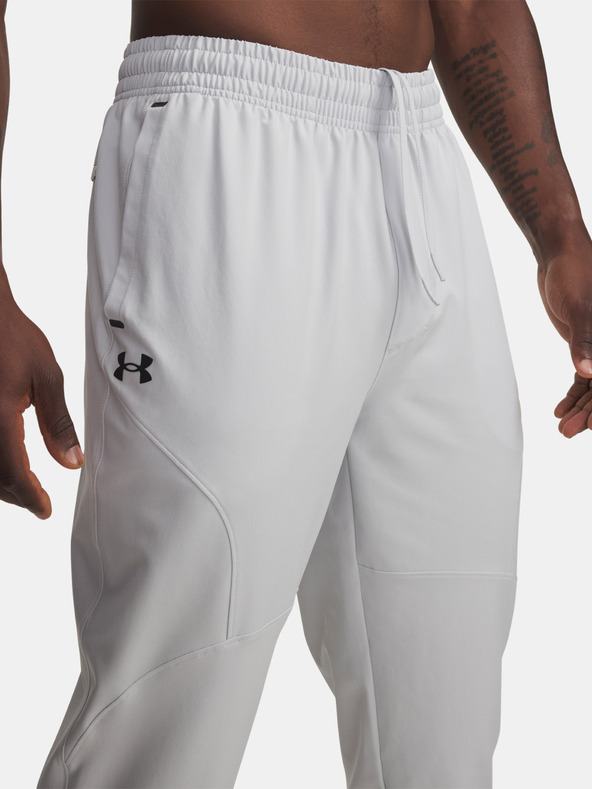 Under Armour Muške sportske hlače Under Armour UA Unstoppable Tapered Pants-GRY