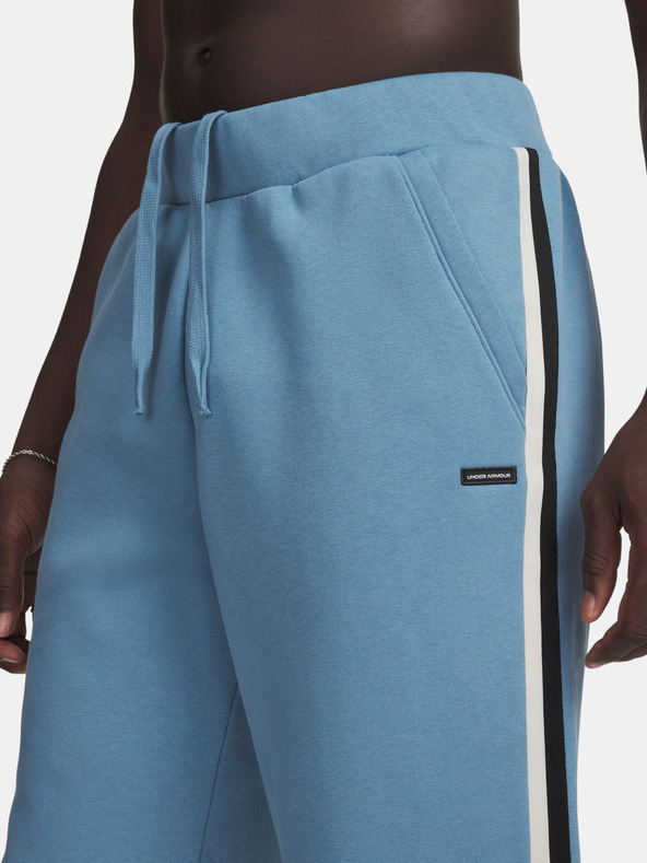 Under Armour Muške trenirke Under Armour UA Icon Heavy Rib Jogger-BLU