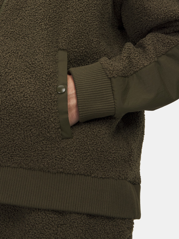 Under Armour Muški pulover Under Armour UA High Pile Fleece FZ-GRN