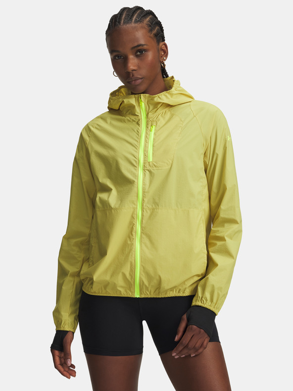 Under Armour Ženska jakna Under Armour LAUNCH LIGHTWEIGHT JKT-YLW