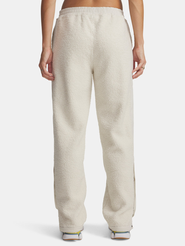 Under Armour Ženske sportske hlače Under Armour UA High Pile Fleece Pants-WHT