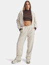 Under Armour Ženske sportske hlače Under Armour UA High Pile Fleece Pants-WHT