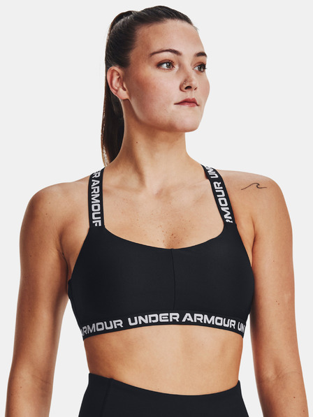 Under Armour Ženski grudnjak Under Armour UA Crossback Strappy Low-BLK