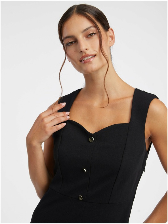 Orsay Crna ženska haljina ORSAY