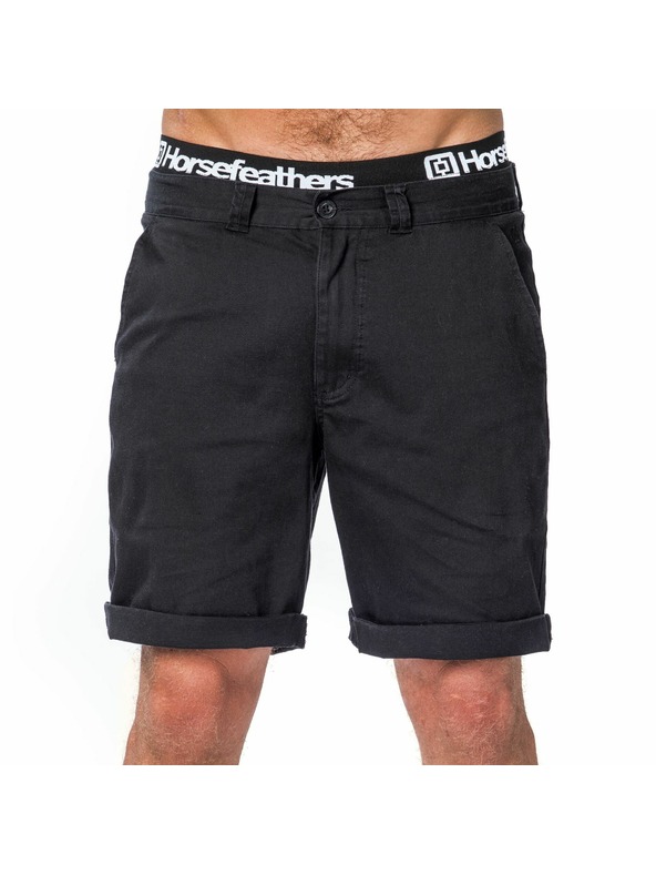 Horsefeathers Kratke hlačice Macks - crne