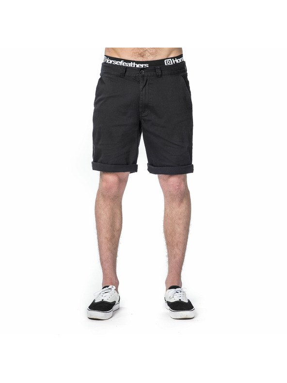 Horsefeathers Kratke hlačice Macks - crne