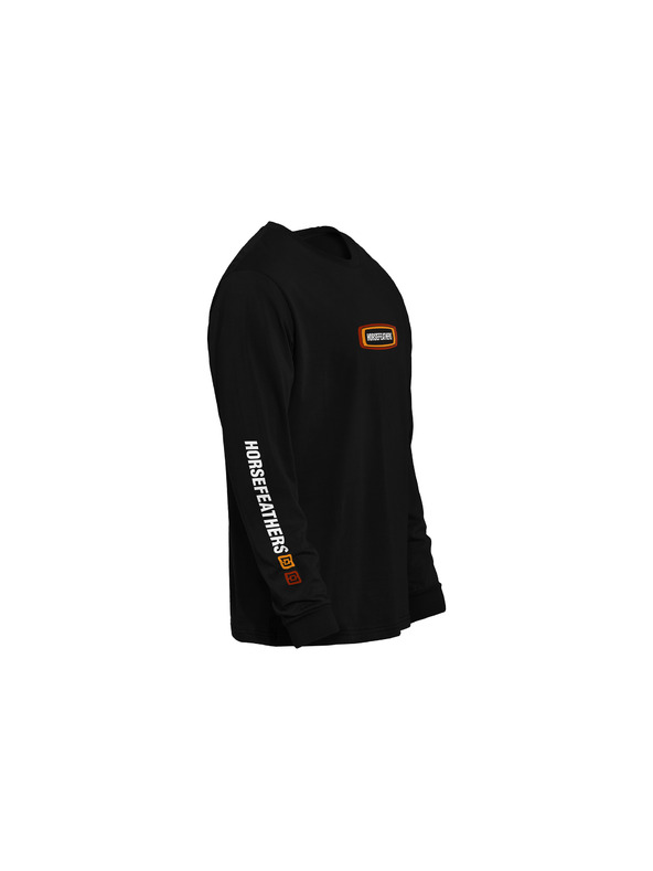 Horsefeathers Majica Raceway LS - black