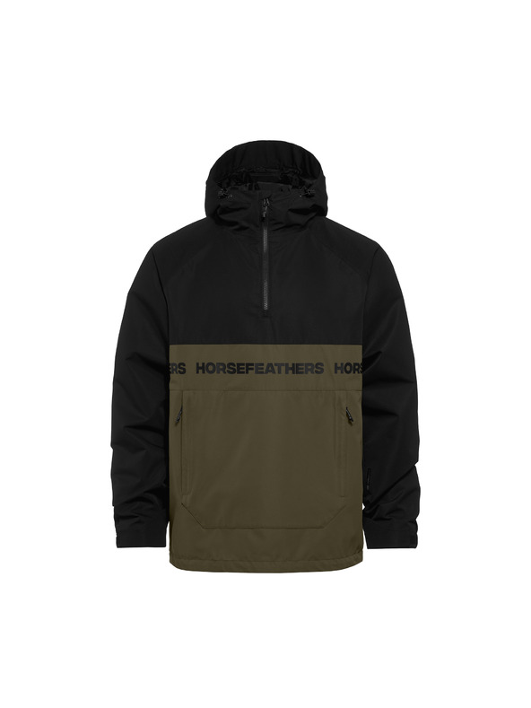 Horsefeathers Gordie jakna - crna/маslina noć