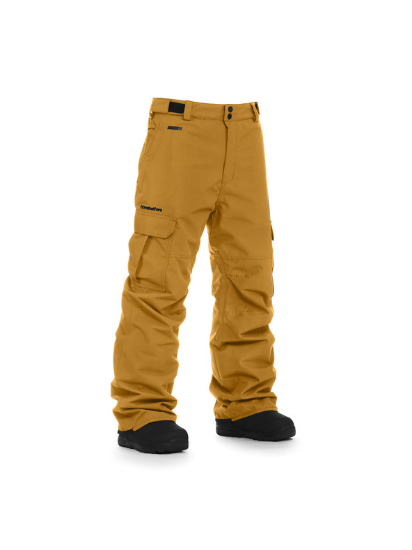 Horsefeathers Hlače Rowen - zlatno-žuta