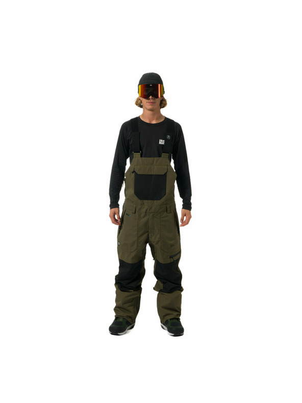 Horsefeathers Hlače Transfer - maslinasta noć