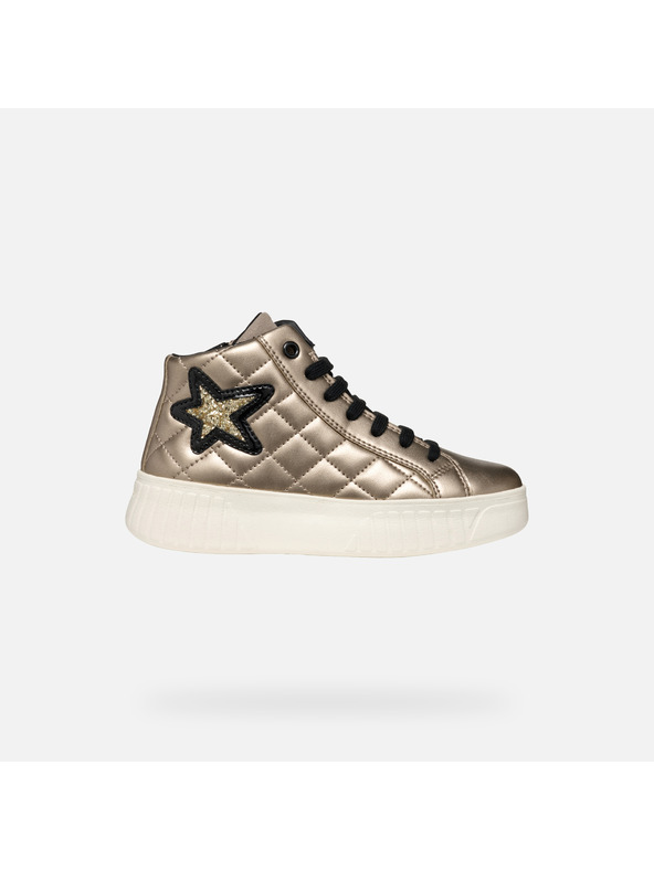 Geox Crne djevojčinske tenisice Geox Mikiroshi