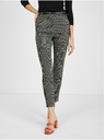 Orsay Bijelo-crne ženske hlače s uzorkom ORSAY