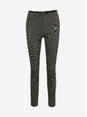 Orsay Bijelo-crne ženske hlače s uzorkom ORSAY