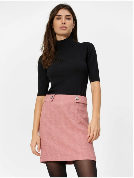 Orsay Crna dolčevita s rukavima tričetvrt dužine ORSAY