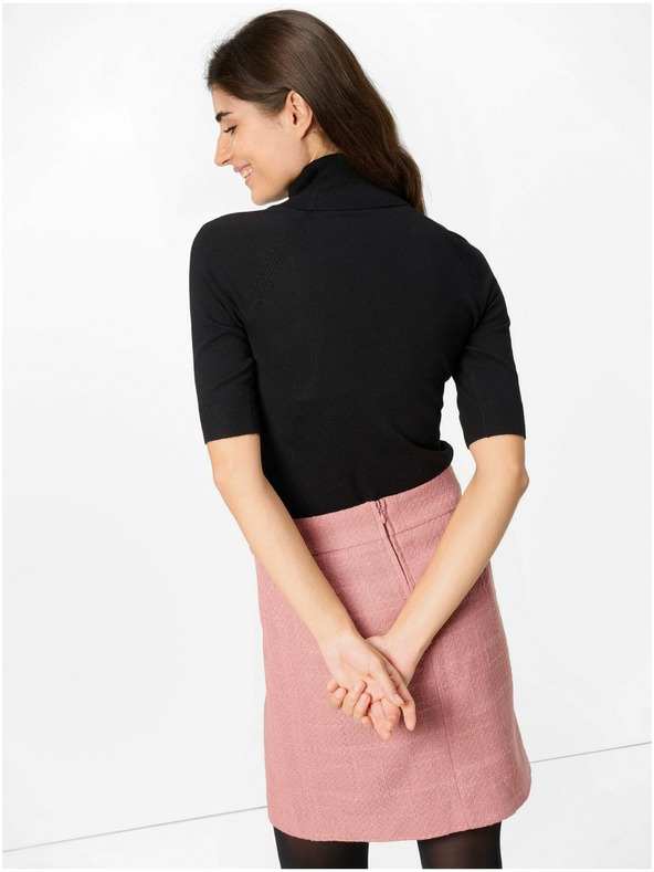 Orsay Crna dolčevita s rukavima tričetvrt dužine ORSAY