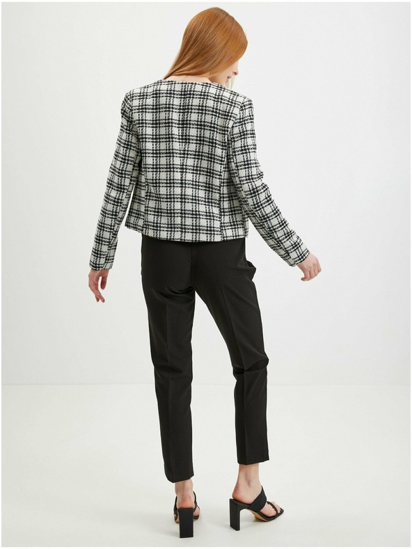 Orsay Crno-bijeli ženski sako na kockice ORSAY