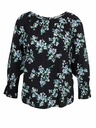 Orsay Crna ženska bluza cvjetnog uzorka ORSAY