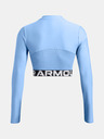Under Armour Ženska majica kratkih rukava Under Armour HeatGear Rib 1/4 Zip LS