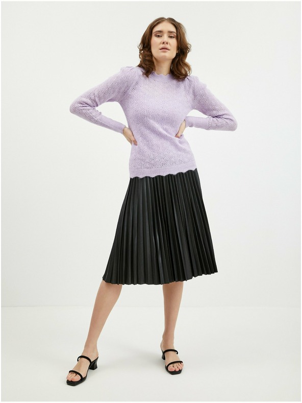 Orsay Svjetloljubičasta ženski pulover s primjesom vune ORSAY