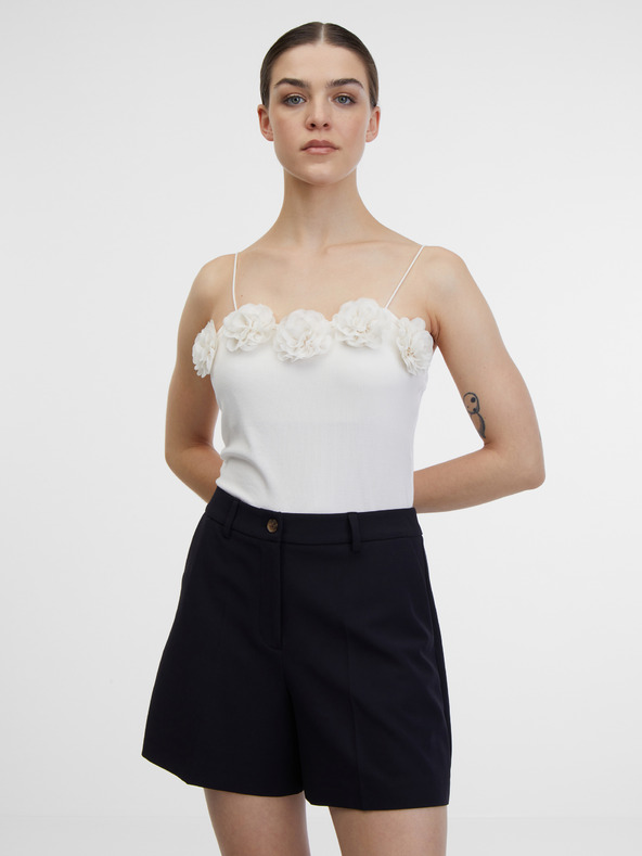 Orsay Krem ženska majica bez rukava ORSAY