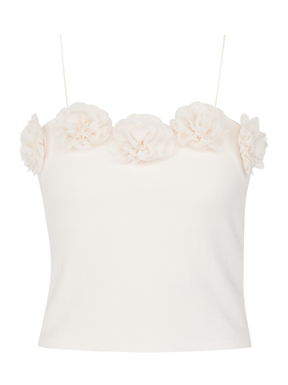 Orsay Krem ženska majica bez rukava ORSAY