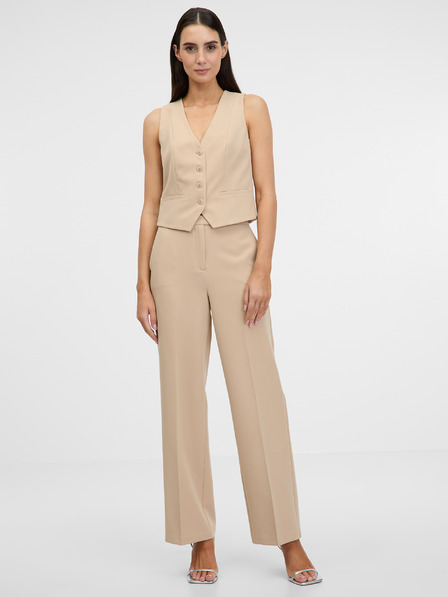 Orsay Svijetlo smeđe ženske hlače ORSAY