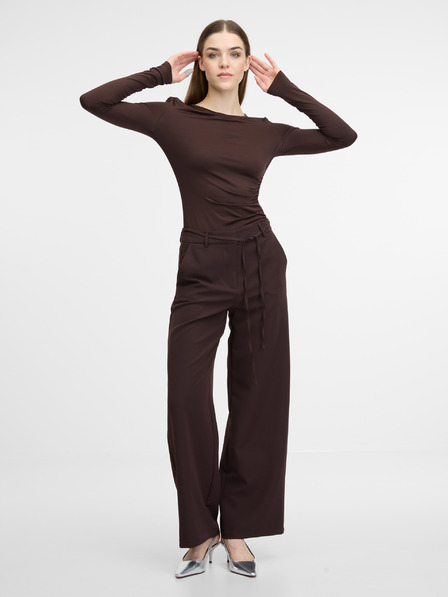 Orsay Smeđe ženske hlače ORSAY