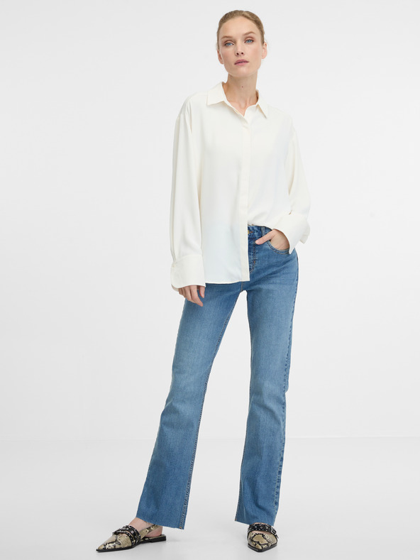 Orsay Krem ženska košulja ORSAY