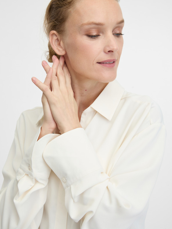 Orsay Krem ženska košulja ORSAY