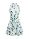 Orsay Plavo-kremaste cvjetne haljine za žene ORSAY