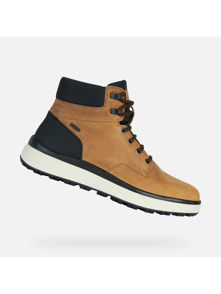 Geox Svijetlo smeđa muška gležnjača Geox Granito