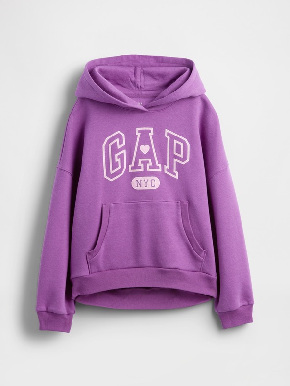 GAP Dječja oversize majica s logom VintageSoft GAP