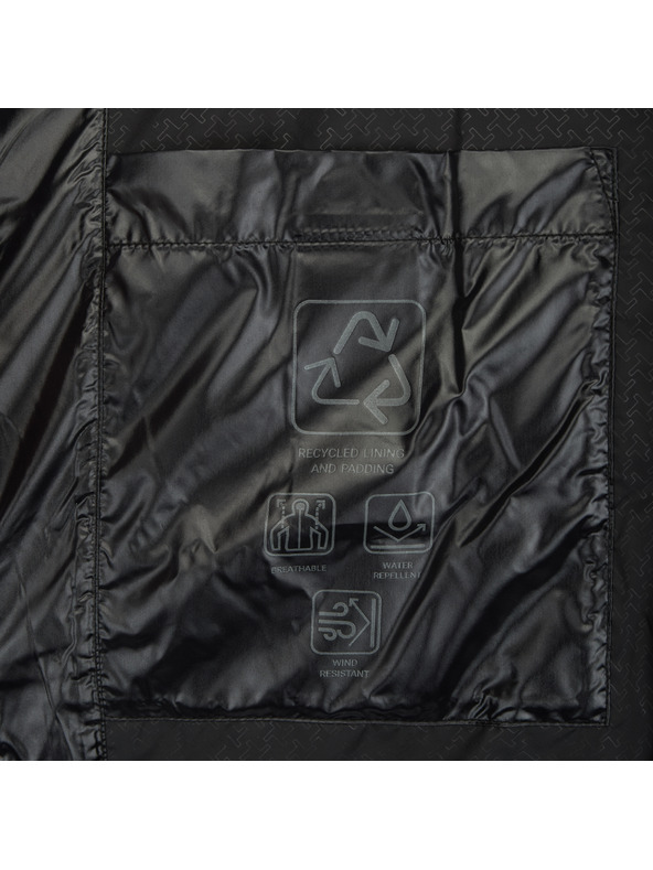 Geox Crna ženska pernata jakna Geox Backsie