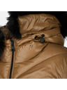 Geox Svijetlo smeđa ženska pernata jakna Geox Backsie