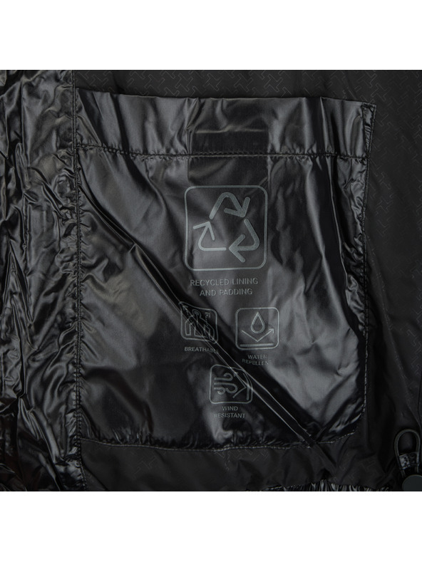 Geox Crna ženska pernata jakna Geox Backsie