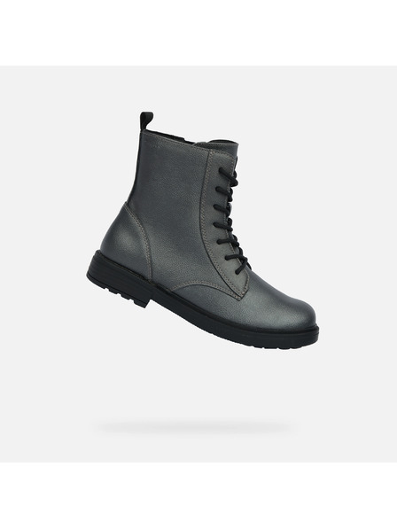 Geox Siva djevojčinska gležnjača Geox Eclair Girl