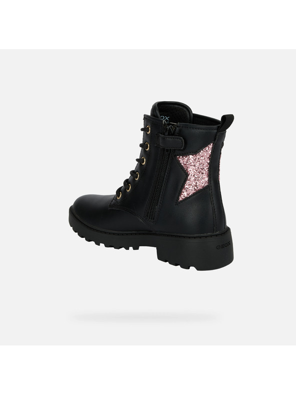 Geox Crna djevojčanska gležnjača Geox Casey Girl