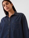 GAP Chambray oversize košulja Big Shirt GAP