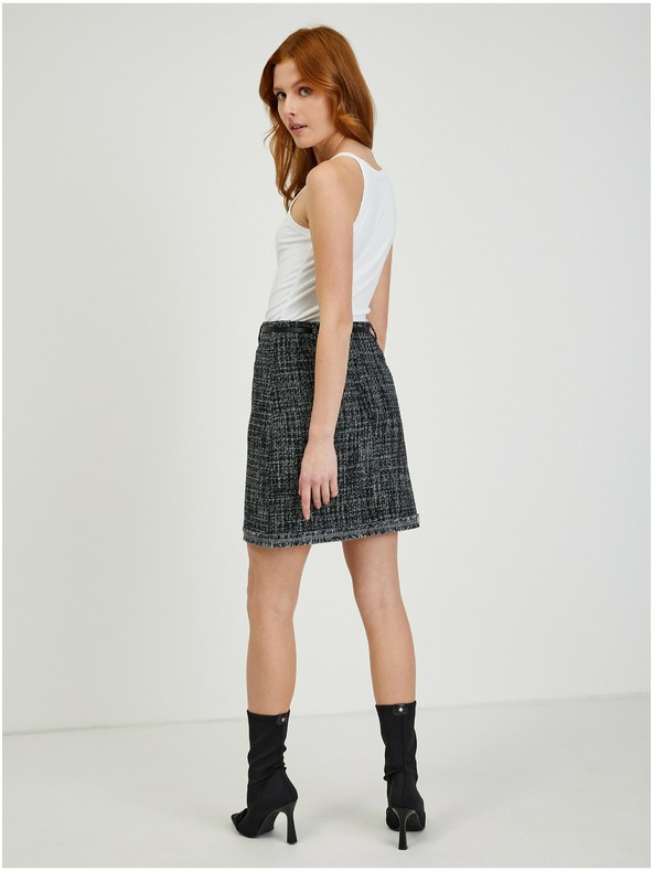 Orsay Siva ženska suknja od tvida ORSAY