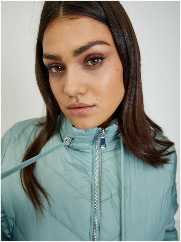 Orsay Zelena ženska lagana prošivena jakna ORSAY