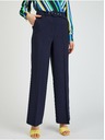 Orsay Tamnoplave ženske široke hlače s remenom ORSAY