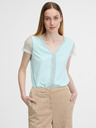Orsay Svijetlo plava ženska majica kratkih rukava ORSAY
