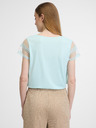 Orsay Svijetlo plava ženska majica kratkih rukava ORSAY