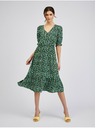 Orsay Zelena ženska haljina s uzorkom ORSAY