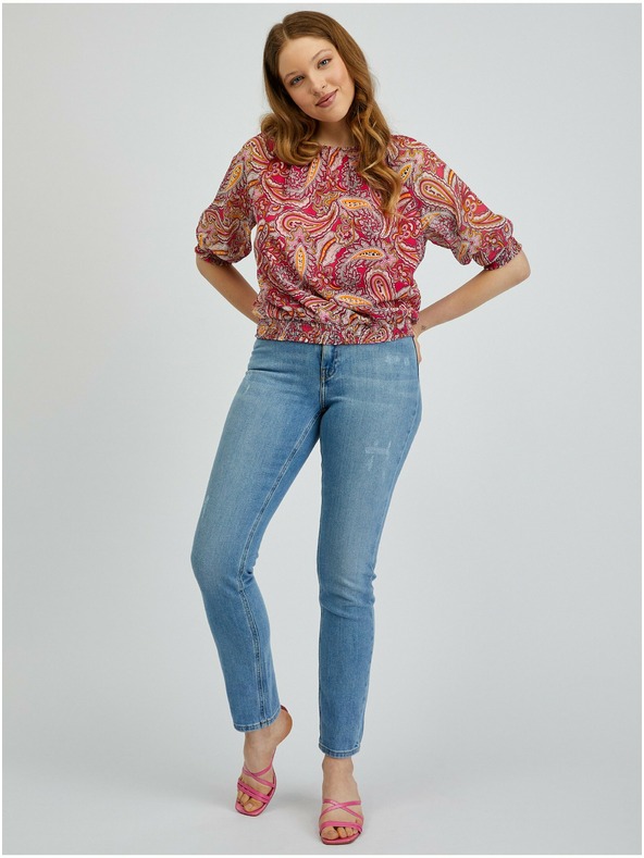 Orsay Crveno-ružičasta ženska bluza s uzorkom ORSAY