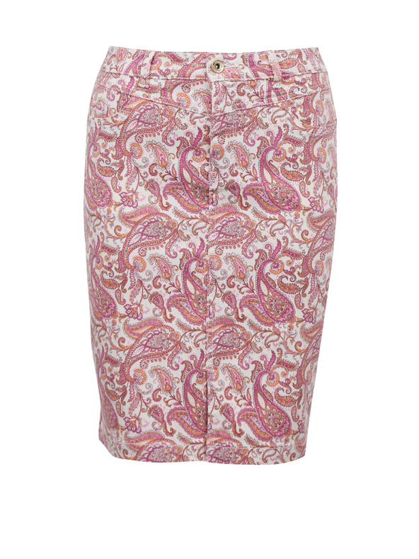 Orsay Ružičasta ženska traper suknja s uzorkom ORSAY