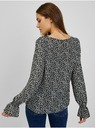 Orsay Bijelo-crna ženska bluza s uzorkom ORSAY