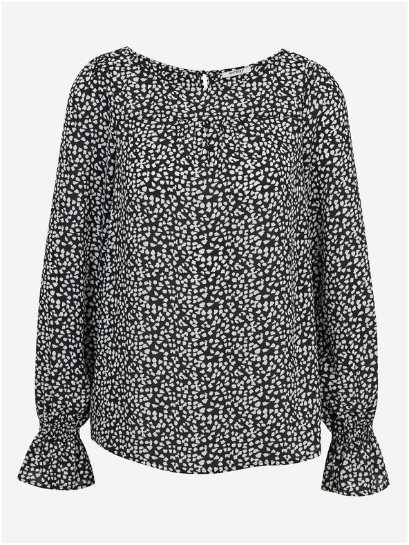 Orsay Bijelo-crna ženska bluza s uzorkom ORSAY