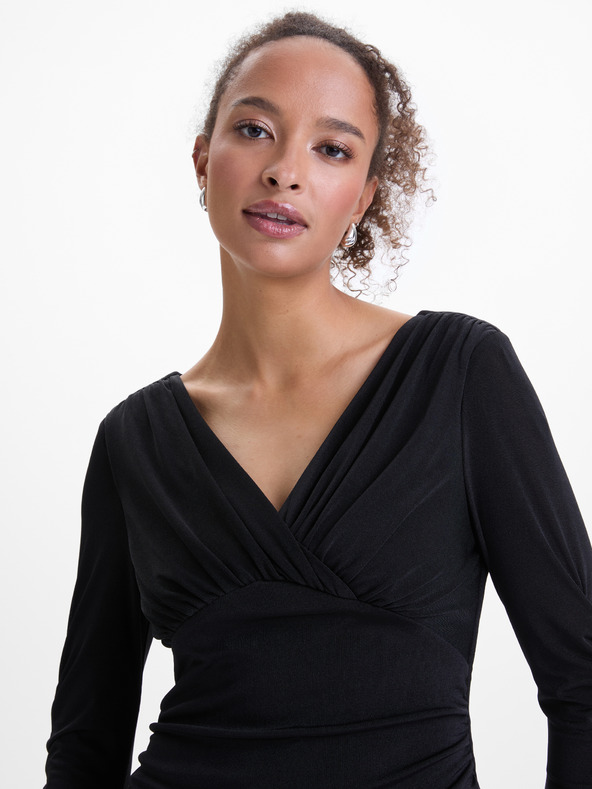 Orsay Crna ženska uska haljina ORSAY